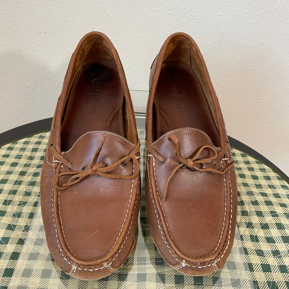 Cole Haan | Gunnison Waxy Leather Drivers Loafer 
Size 9.5